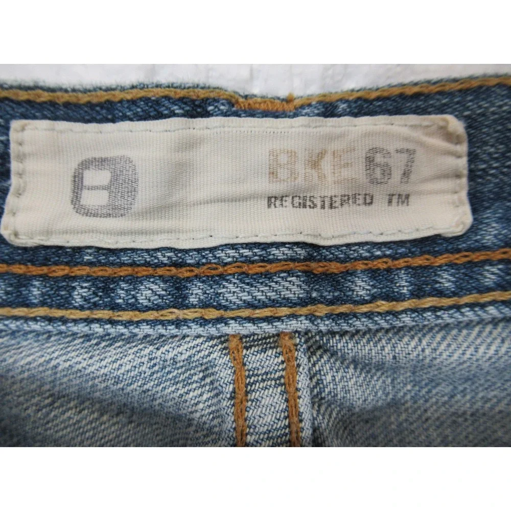 Vintage 90s Y2K BKE 67 Distressed Straight Leg Jeans 33x32 Bryson